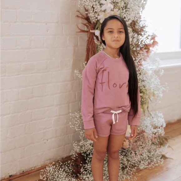 NEW Jamie Kay Flora Sweat Sweater Plum - Picture 2 of 5